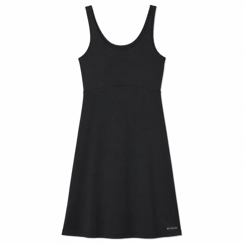 Columbia PFG Omni-Freeze Dress XS Black Sleeveless Performance Active Dress